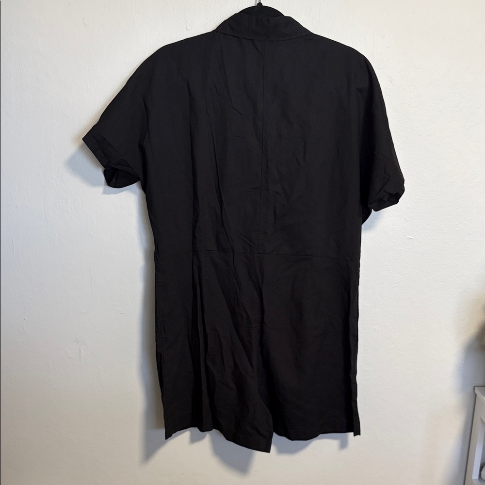 Uniqlo Black Short Sleeve Jumpsuit - Picture 4 of 5